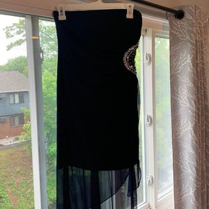 size 3 dress color navy